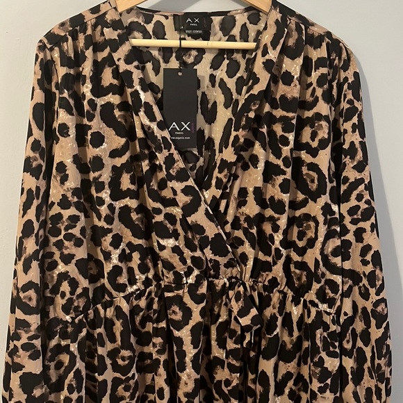 Faux Wrap Dress plus size 22 - Picture 1 of 9